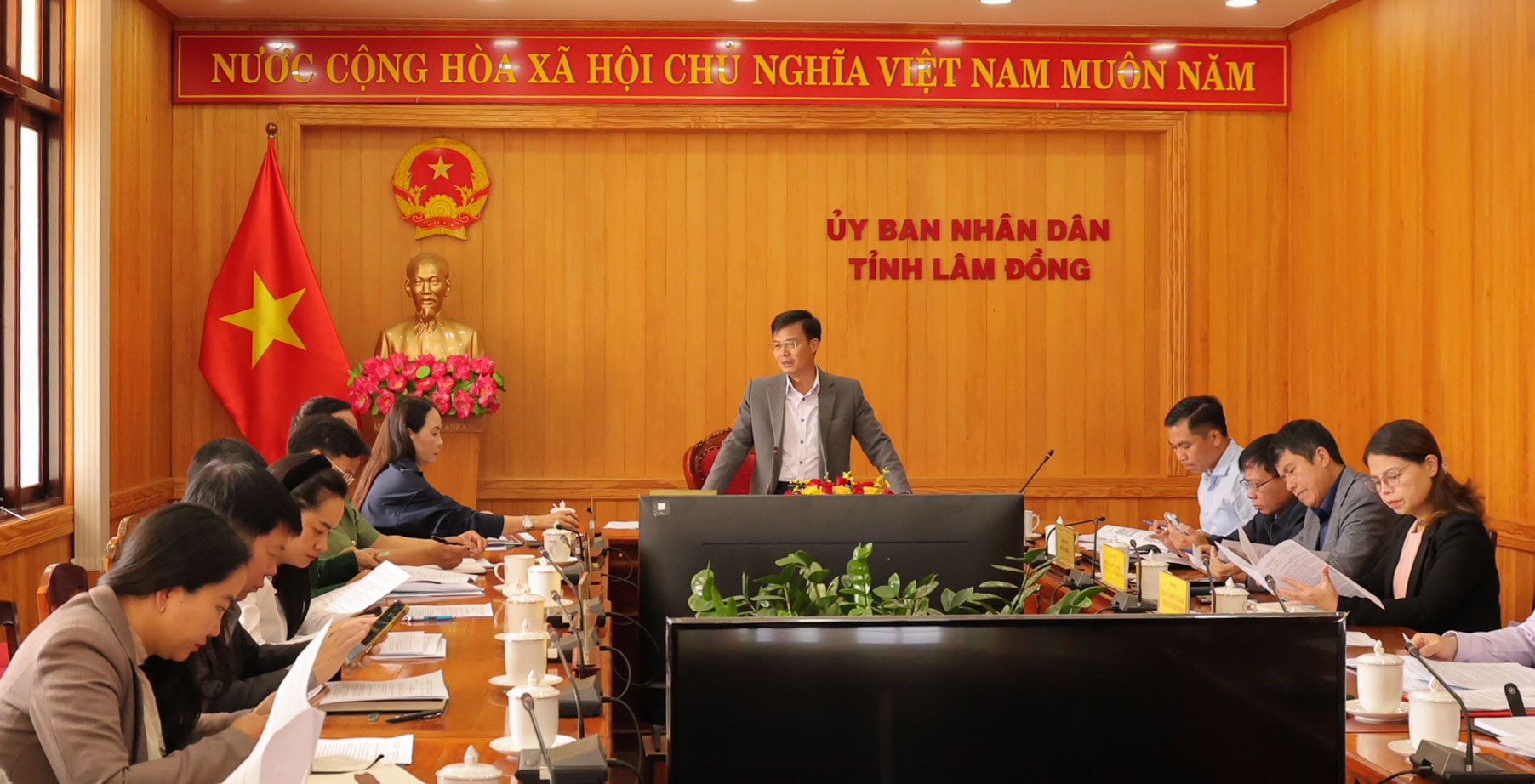 Chuẩn bị cho Festival Hoa Đà Lạt - Lâm Đồng lần thứ nhất năm 2026