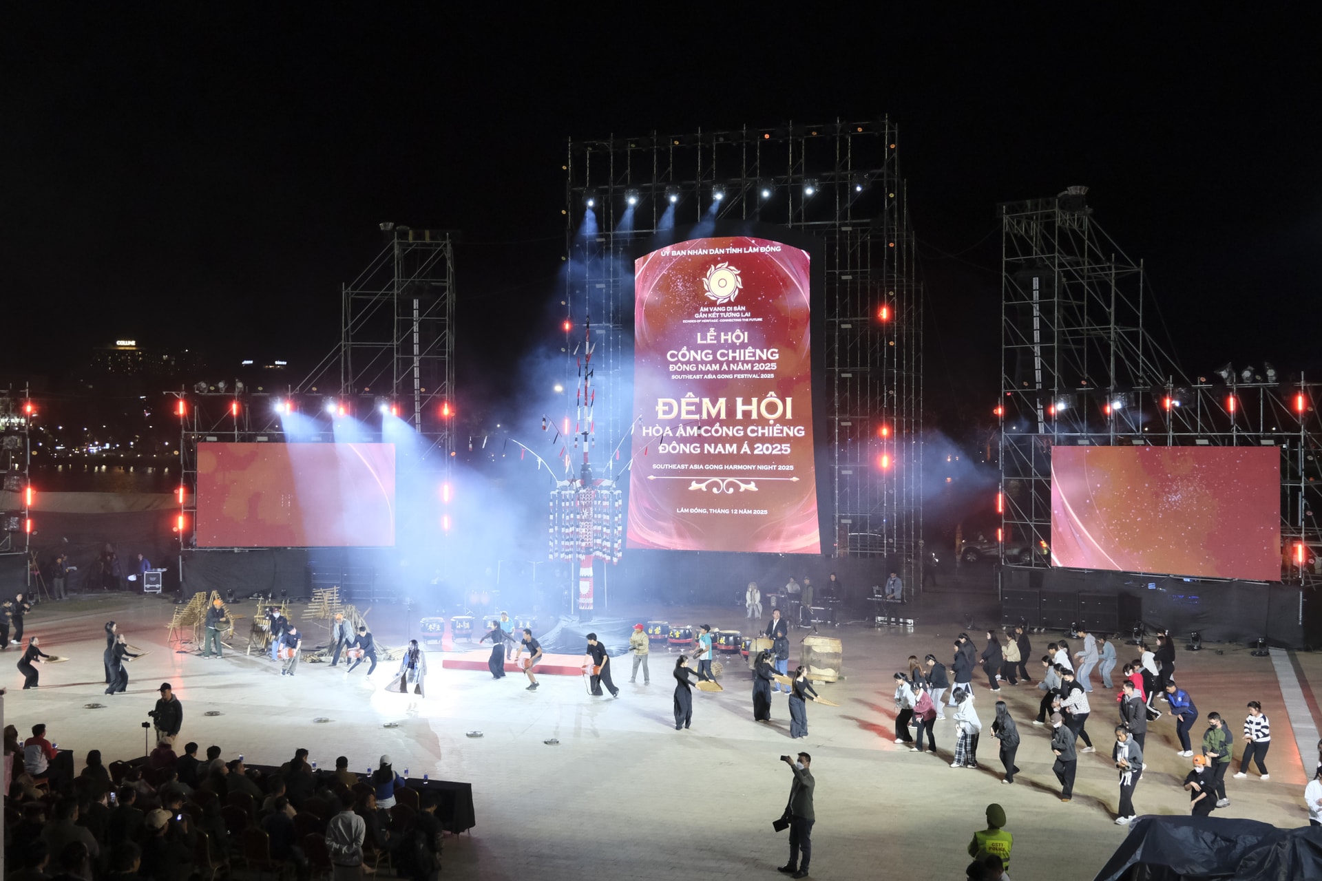 Tổng duyệt Chương trình Lễ hội Cồng chiêng Đông Nam Á năm 2025