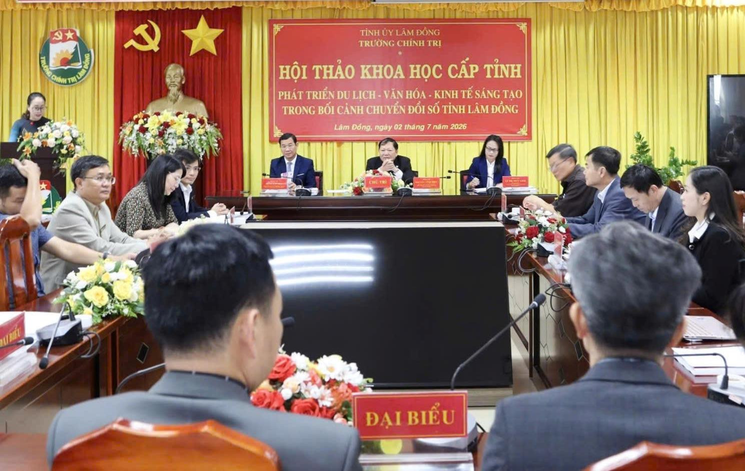 Hội thảo phát triển du lịch, văn hóa, kinh tế sáng tạo trong bối cảnh chuyển đổi số tỉnh Lâm Đồng