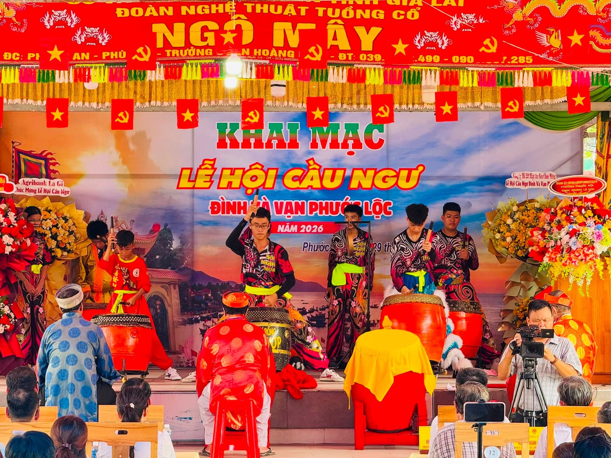 Rộn ràng Lễ hội Cầu ngư ở các làng biển phía Đông Lâm Đồng