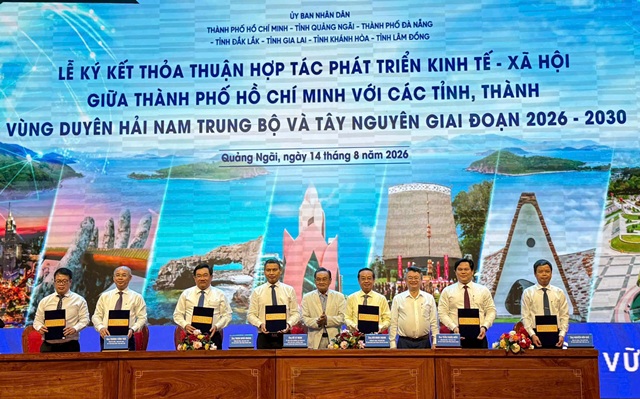 TP.HCM và vùng Duyên hải Nam Trung bộ, Tây Nguyên thúc đẩy liên kết, tạo động lực phát triển mới