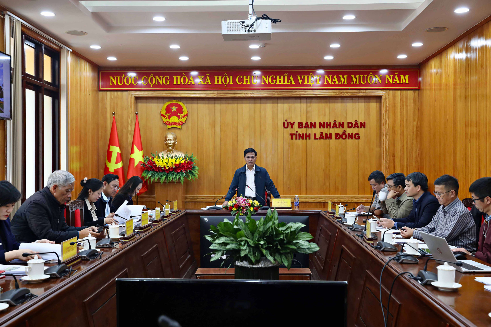 Lâm Đồng chuẩn bị không gian hoa cho Festival Hoa Đà Lạt 2026