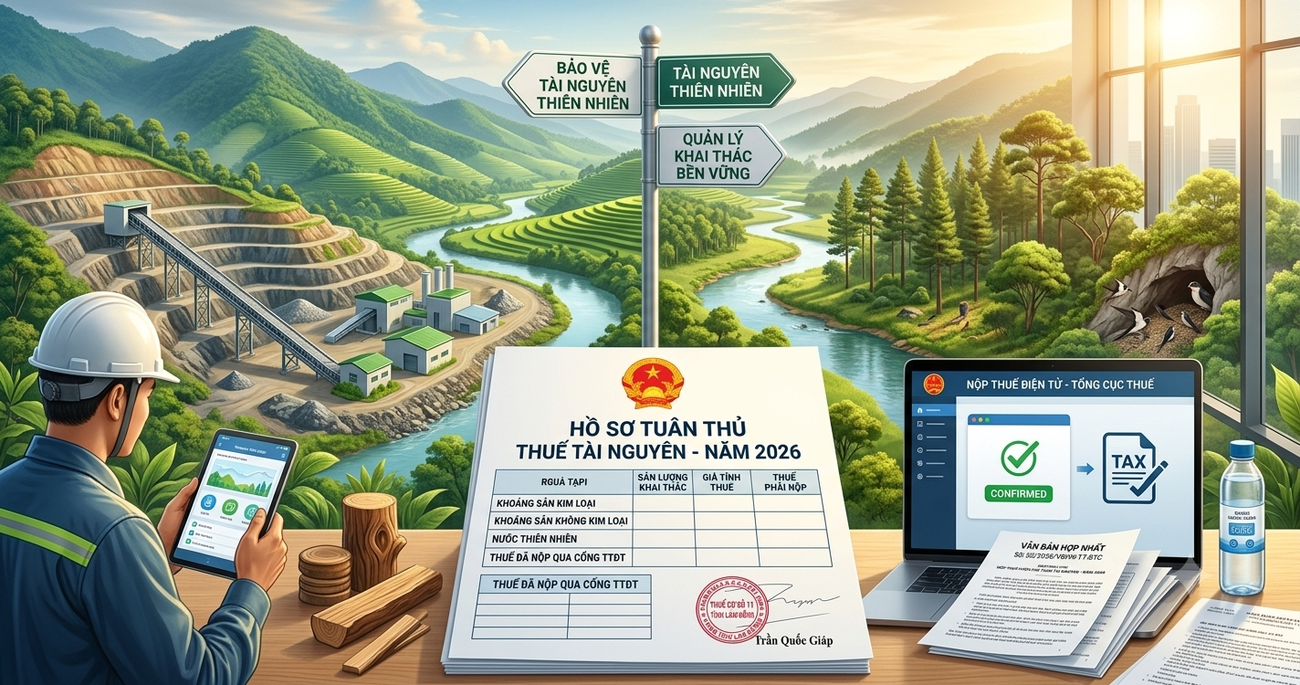Bộ Tài chính ban hành văn bản hợp nhất Thông tư hướng dẫn về thuế tài nguyên: Tăng cường tính minh bạch và hiệu quả quản lý