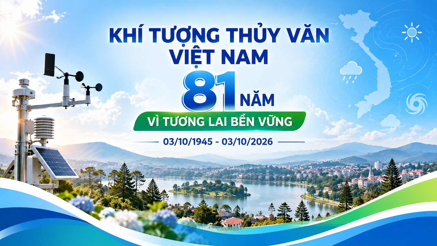 Khí tượng Thủy văn Việt Nam – 81 năm vì tương lai bền vững
