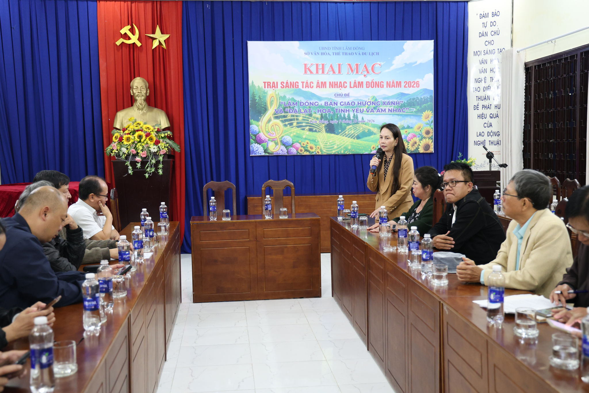 Trại sáng tác âm nhạc chào mừng Festival hoa Đà Lạt 2026